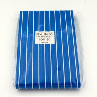 The Studio The Studio - File Buffer - 100/180 - Blue - 10 ct