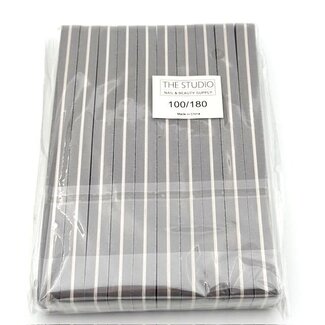 The Studio The Studio - File Buffer - 100/180 - Grey - 10 ct