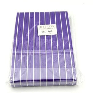 The Studio The Studio - File Buffer - 180/240 - Purple - 10 ct