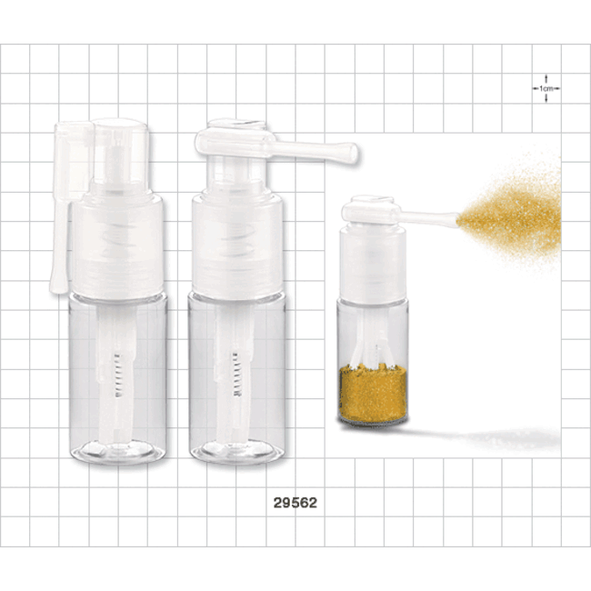 The Studio - Powder Spray Bottle - Small - 8.5cm x 2.5cm - 14ml