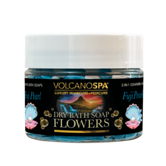LA PALM Volcano Spa - Dry Bath Soap Flowers CBD - 12 oz - Fuji Pearl
