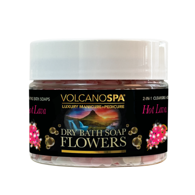 Volcano Spa - Dry Bath Soap Flowers CBD - 12 oz - Hot Lava