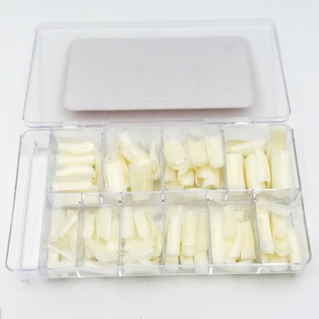The Studio - Nail Tip Box - Square Natural Regular