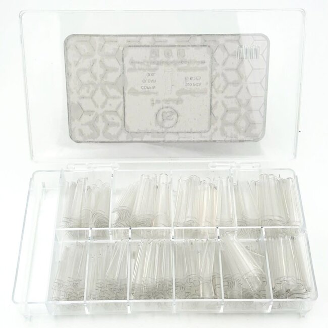 The Studio - Nail Tip Box - Coffin Clear - XXL