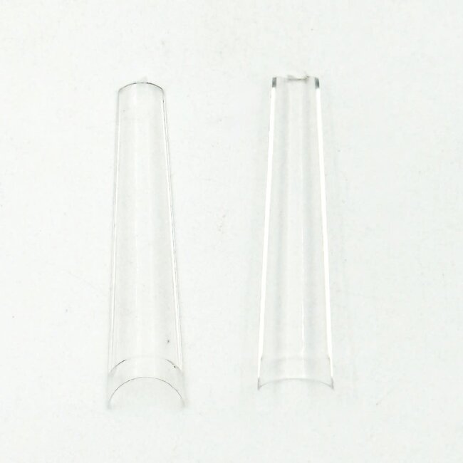 The Studio - Nail Tip Box - Coffin Clear - XXL