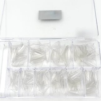 The Studio The Studio - Nail Tip Box - Almond - Clear
