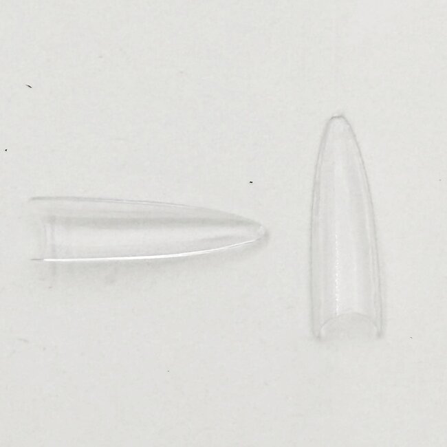 The Studio - Nail Tip Box - Almond - Clear - Long