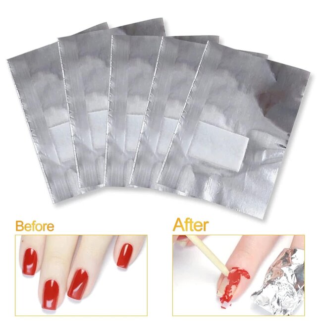 DL - Foil Nail Wraps - 100 count (DL-C253)