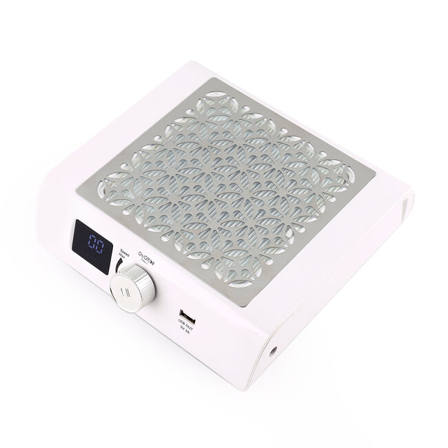 Brushless Motor Nail Dust Collector - 85W - White