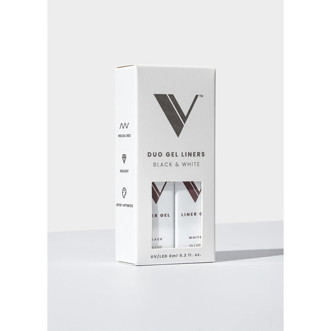 V Beauty Pure - Duo Gel Liner - Black & White