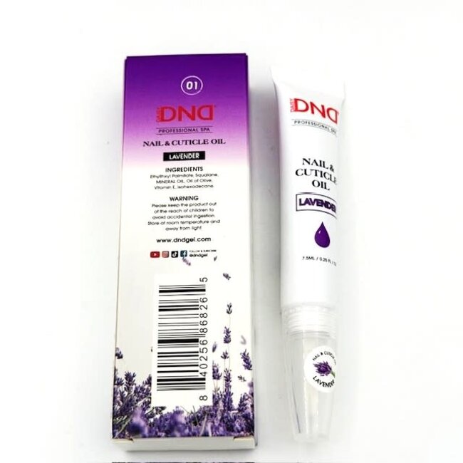 DND - Nail and Cuticle Oil - .25 fl oz - Lavender