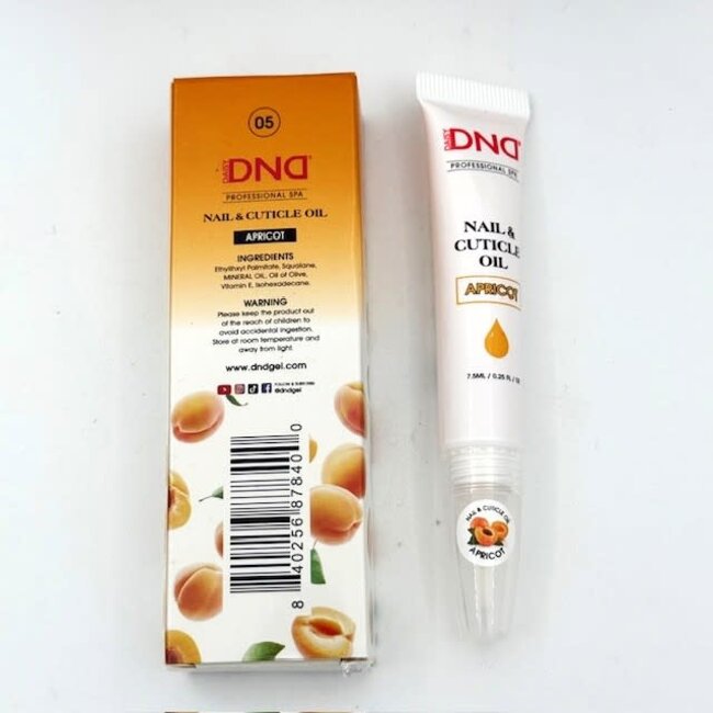 DND - Nail and Cuticle Oil - .25 fl oz - Apricot