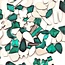 The Studio - Art Pack #323 - Assorted Green Iridescent Rhinestones