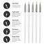 The Studio - Silicon Tools Set - 5pc - White