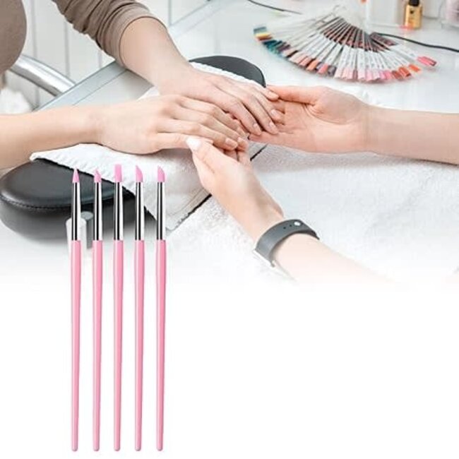 The Studio - Silicon Tools Set - 5pc - Pink