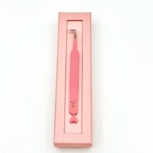 Love, Bella -  Fiber Tip Tweezer - Pink - 4