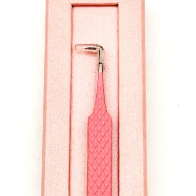 Love, Bella -  Fiber Tip Tweezer - Pink - 4