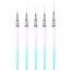 The Studio - Liner Brush - 5 PC - Blue/Pink Ombre