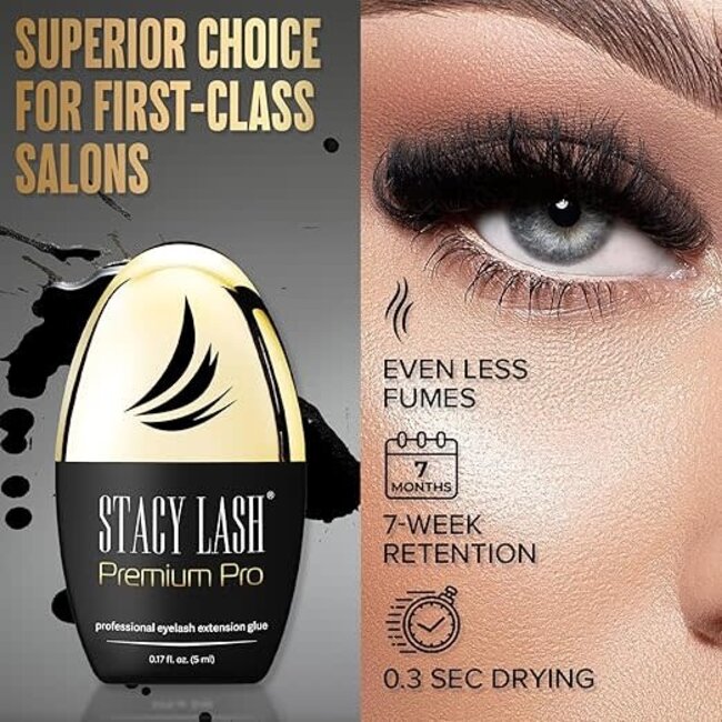 Stacy Lash - Eyelash Glue - Premium Pro - 5ml
