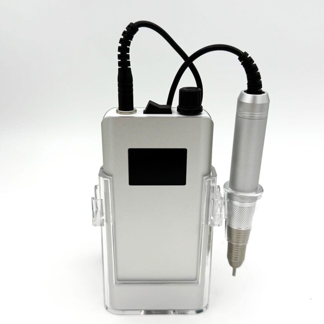 NAD - Portable Nail Drill - 40k RMP - 65 watts - Silver