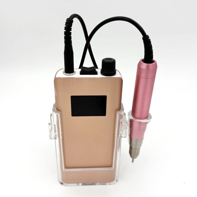 NAD - Portable Nail Drill - 40k RPM - 65 watts - Champagne