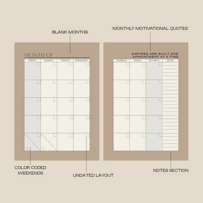The Beauty Ledger - Neutral