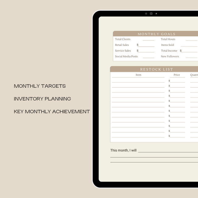 The Beauty Ledger - Neutral