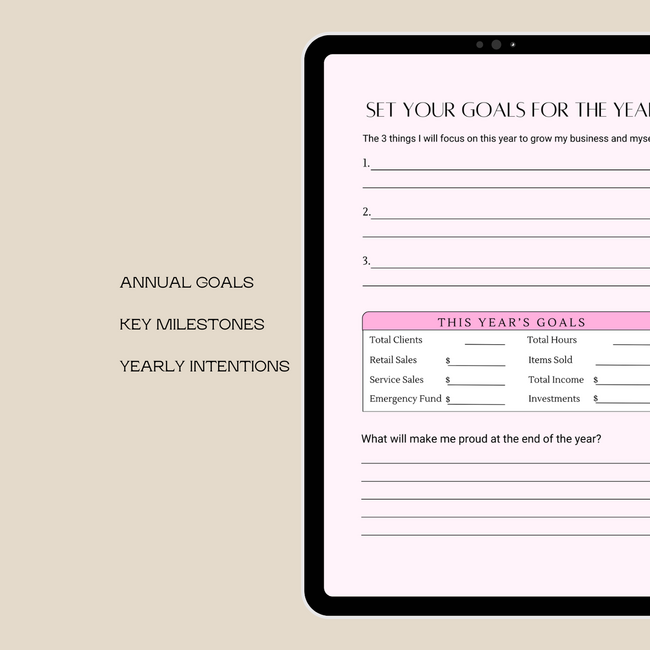 The Beauty Ledger - Pink