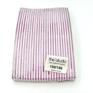 The Studio The Studio - Files - Oval - 150/150 - Zebra/ Pink - 25 Count