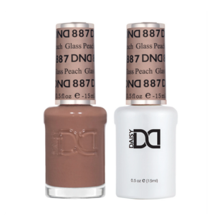 DND DND - 0 887 - Glass Peach - DUO Polish