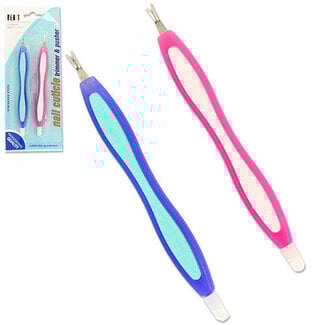 Beaut Beaut - Nail Cuticle Trimmer Pusher - 2 count