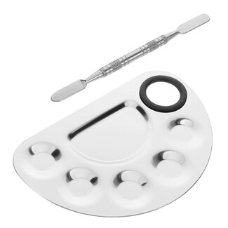 Beaut Beaut - Stainless Steel Nail Art Palette w/ Spatula
