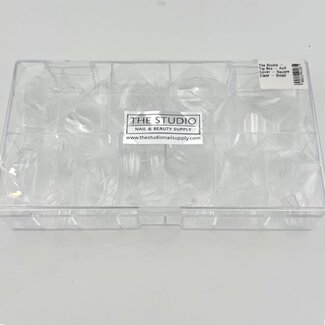 The Studio The Studio - Tip Box - Full Cover - Square Clear -