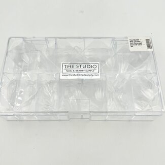 The Studio The Studio - Tip Box - Full Cover - Almond Clear - XS