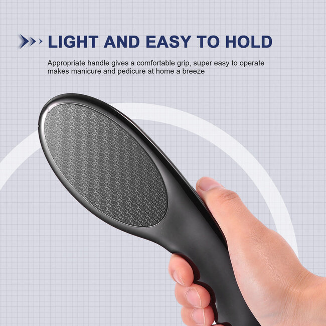 The Studio - Nano Glass Foot Callus File - Black