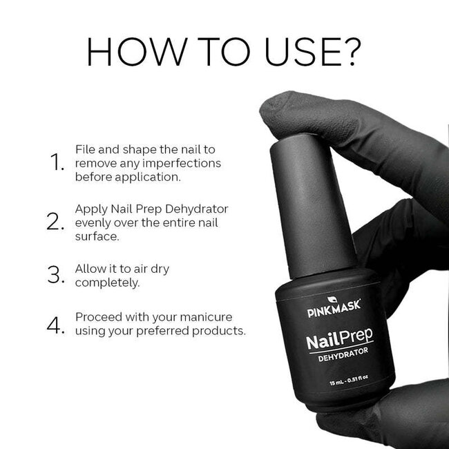 Pink Mask - Nail Prep Dehydrator - 15 ml