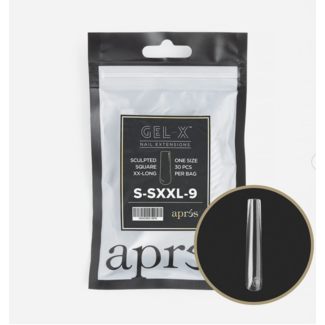 Apres Apres - Refill Bags - Sculpted - Square Extra Extra Long - #9