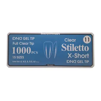 DND DND - Gel Tips - Full Stiletto X-Short