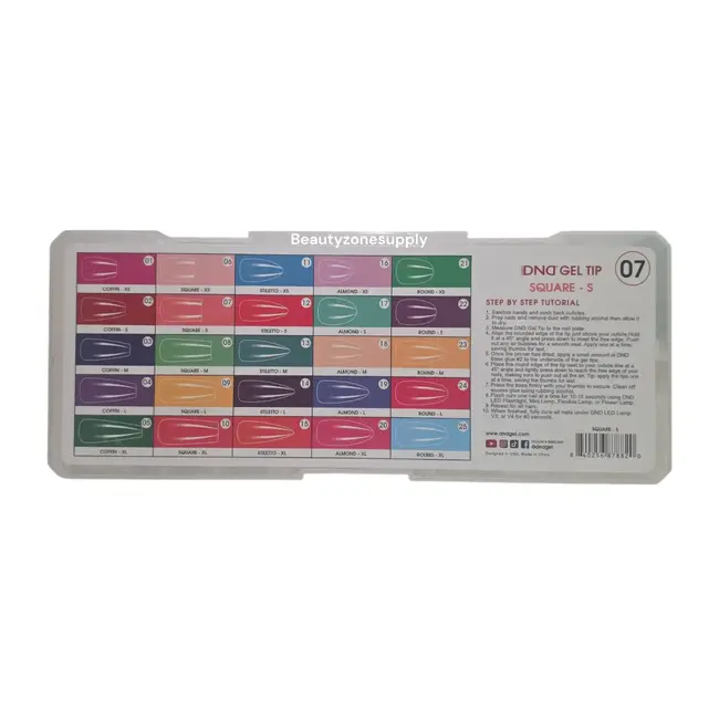 DND - Gel Tips - Full Square Short