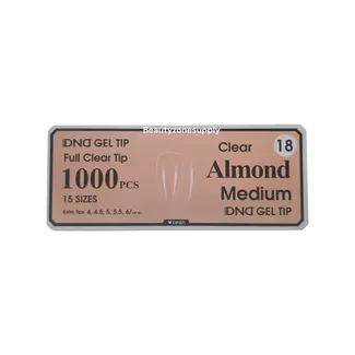 DND DND - Gel Tips -  Full Almond Medium