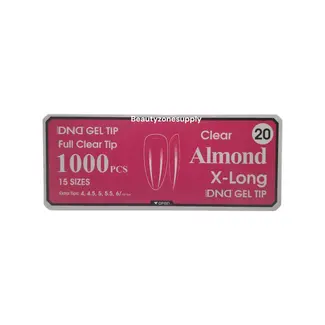 DND DND - Gel Tips -  Full Almond X-Long