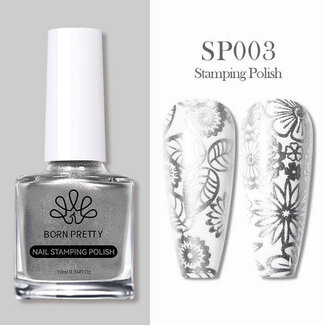Born Pretty Born Pretty - Stamping Polish - SP003 - Silver