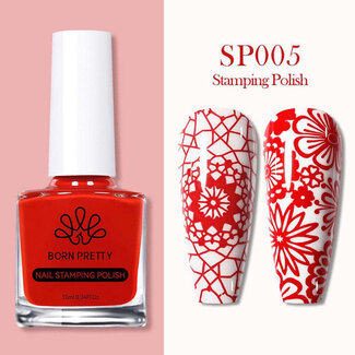Born Pretty Born Pretty - Stamping Polish - SP005 - Red