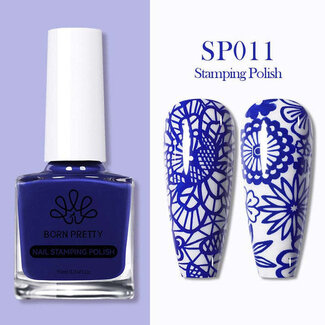 Born Pretty Born Pretty - Stamping Polish - SP011 - Dark Blue