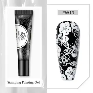 Born Pretty Born Pretty - Stamping Gel Polish - 13 - White