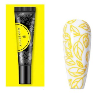 Born Pretty Born Pretty - Stamping Gel Polish - 01 - Yellow