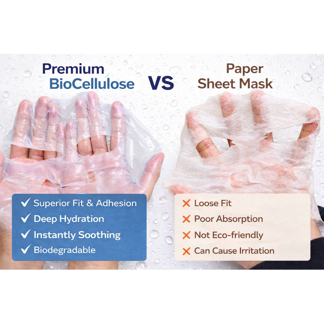 Beyond The Cream - Kiss and Glow Mask Combo