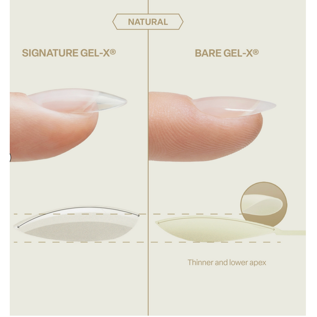 Apres - Bare Gel -X Tip Box - Natural