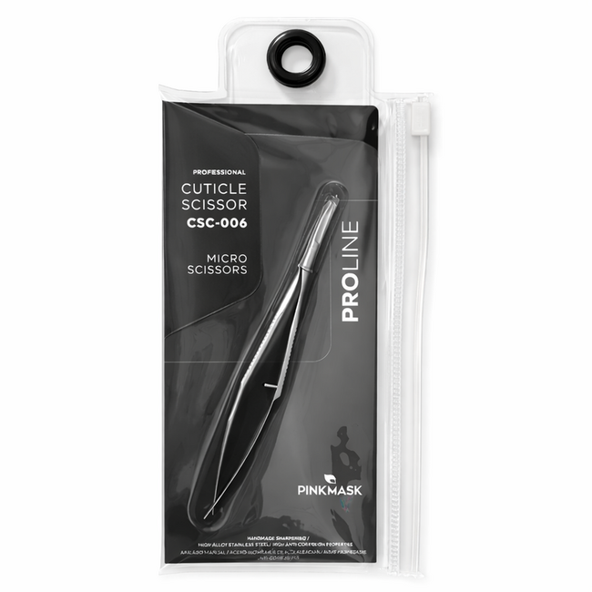 Pink Mask - Cuticle Scissor - Micro Scissors - 006
