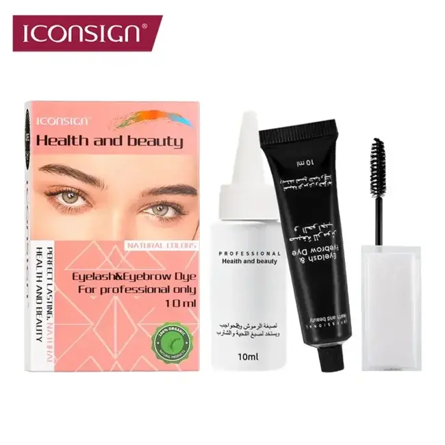Iconsign - Eyelash/ Eyebrow Dye Tint and Developer - Black